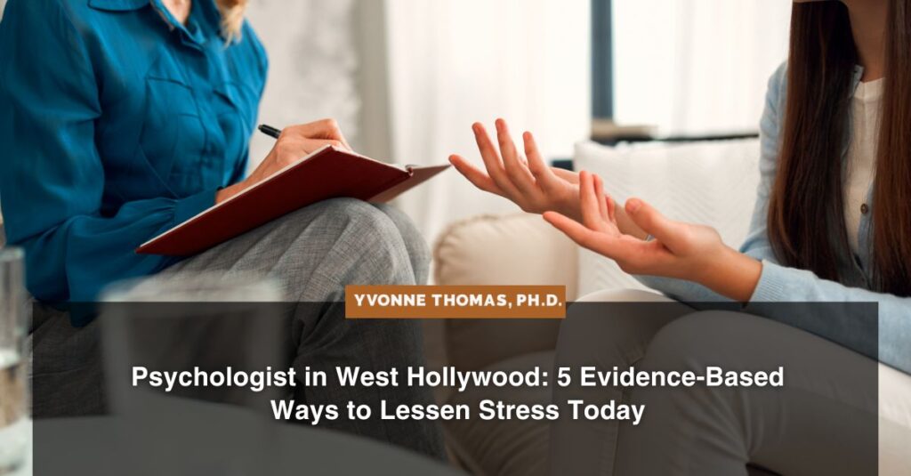psychologist in west hollywood